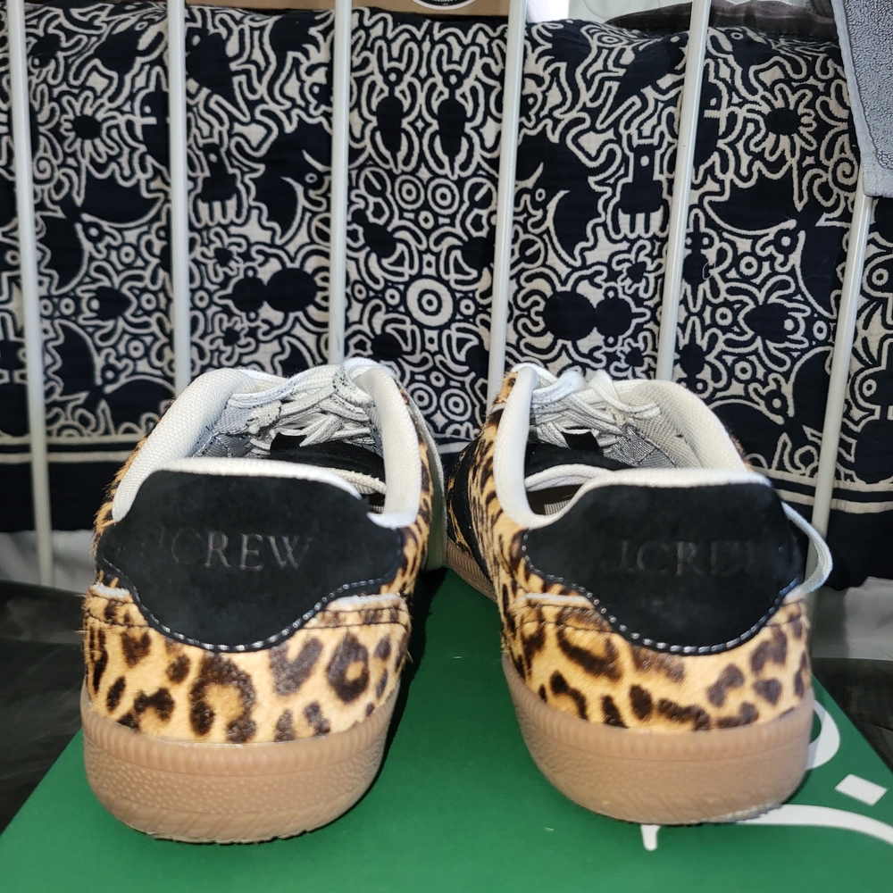 J.Crew Leopard Print Sneakers